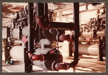 R.R. Donnelley & Sons, Harrisonburg, VA Chiller Plant. Engineered by Jim McNally, P.E.